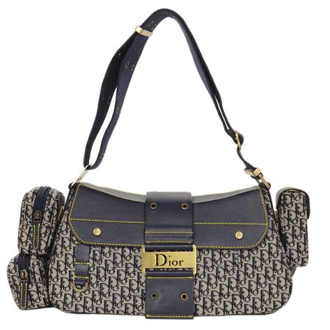 christian dior blue bag